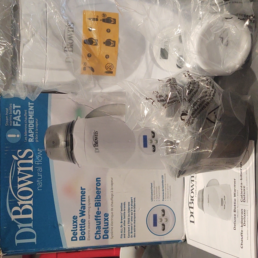 Dr brown's deluxe bottle warmer natural flow